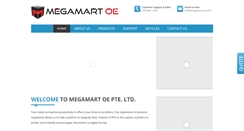 Desktop Screenshot of megamart-oe.com